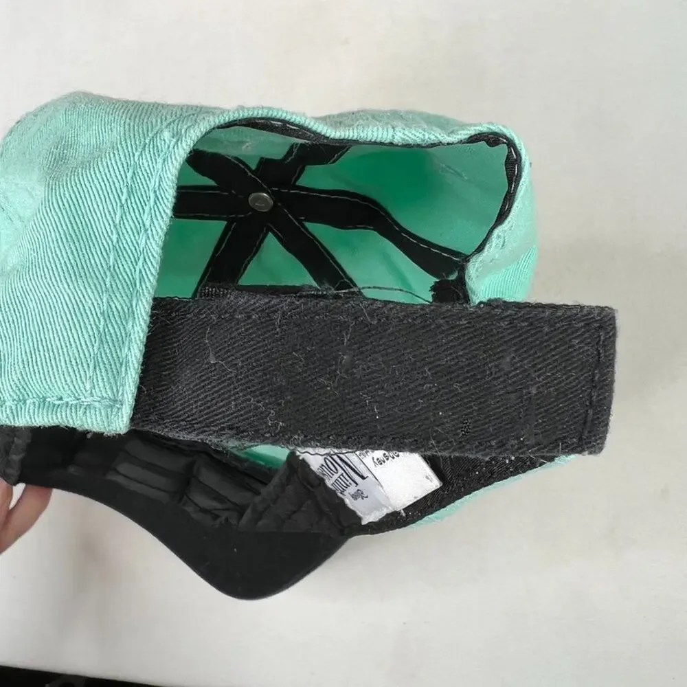 Disney Minnie Mouse Teal & Black Baseball Cap